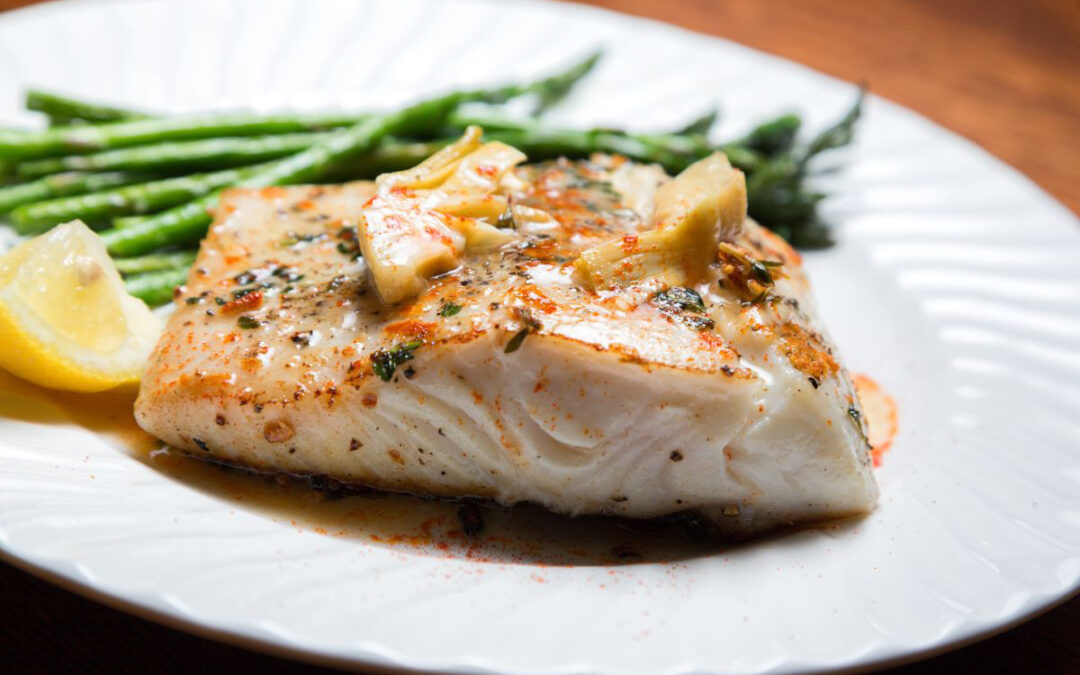Pan Seared Halibut