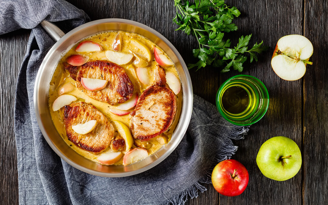 Pork Chops and Apples
